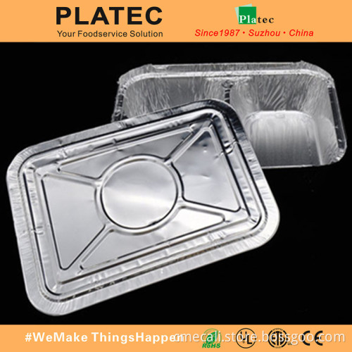 High Quality Wholesale Aluminium Foil Tray For BBQ , caking baking.